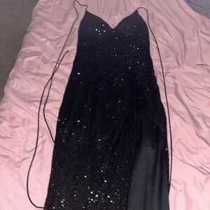 I am selling my black prom press size small (Cinderella divine)